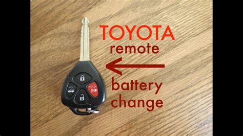 open toyota key fob rfid|do key fobs have batteries.